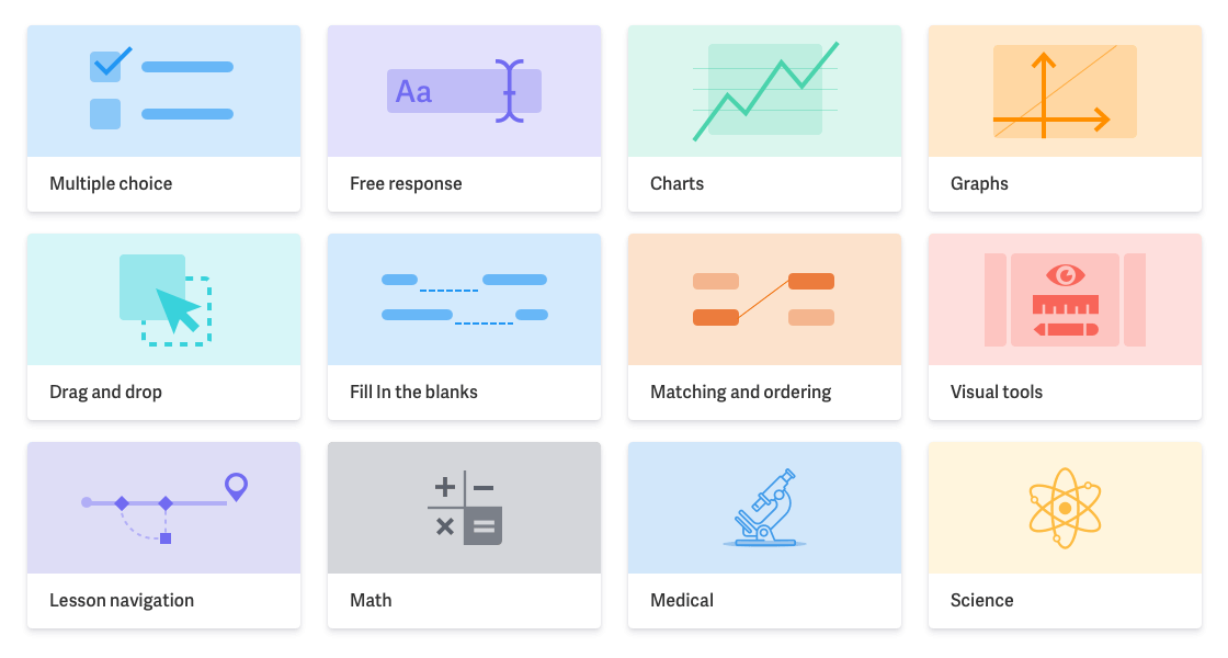 New components in the Smart Sparrow Author