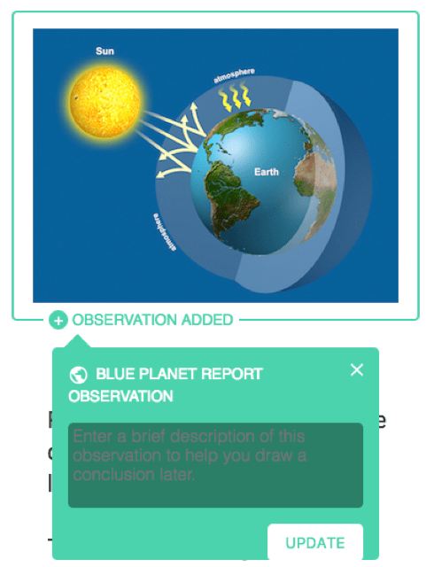 The Blue Planet Report: Adding observations about the relationship between Sun and Earth